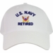 U.S. Navy Retired Embroidered Cap