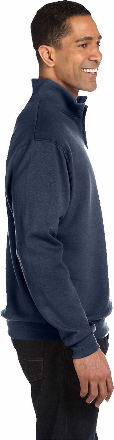 U.S. Navy Retired Embroidered Quarter-Zip Pullover