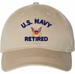 U.S. Navy Retired Unstructured Dad Cap