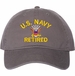 U.S. Navy Retired Unstructured Dad Cap