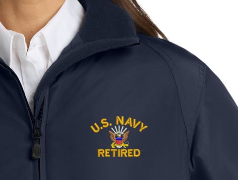 U.S. Navy Retired Women's 3-Season Jacket