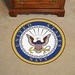 U.S. Navy Round Rug (44