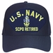 U.S. Navy SCPO Retired with Anchor Ball Cap