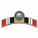 U.S. Navy Seal Iraq Ribbon Sticker Decal