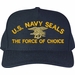 U.S. Navy Seals 'The Force of Choice' Custom Embroidered Cap