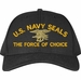 U.S. Navy Seals 'The Force of Choice' Custom Embroidered Cap