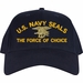 U.S. Navy Seals 'The Force of Choice' Custom Embroidered Cap