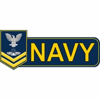 U.S. Navy Second Class Bumper Sticker Shop Thumbnail Illustration