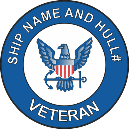 Custom U.S. Navy Ship Decal