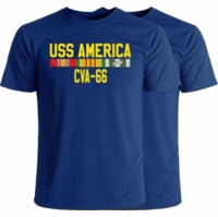 U.S. Navy Ship Vietnam Printed T-Shirt Thumbnail Illustration