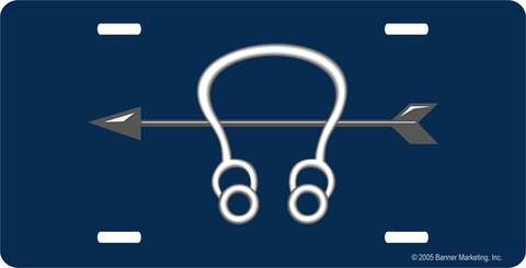 U.S. Navy Sonar Technician License Plate