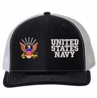 U. S. Navy Split Design Caps Thumbnail Illustration