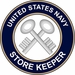 U.S. Navy Storekeeper SK decal