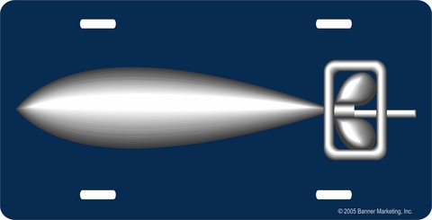 U.S. Navy Torpedoman's Mate License Plate