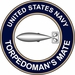 U.S. Navy Torpedoman's Mate TM decal