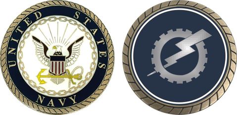 U.S. Navy Tradevman Rate Challenge Coin