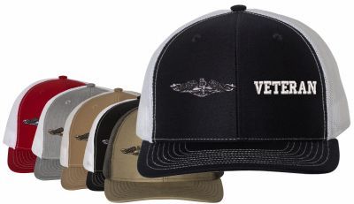 U.S. Navy Veteran Dolphin Split Cap