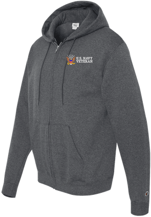 U.S. Navy Veteran Full Zip Hoodie