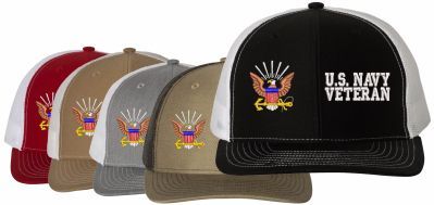 U.S. Navy Veteran Mesh Back Cap