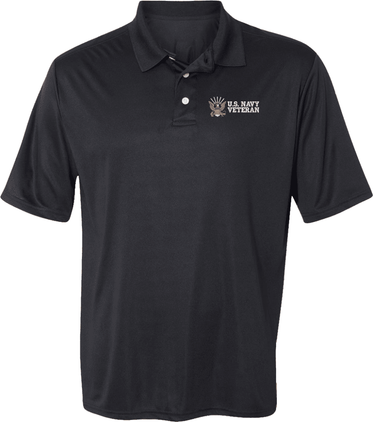 U.S. Navy Veteran Moisture Wicking Polo