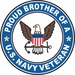 U.S. Navy Veteran Proud Brother Decal