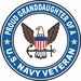 U.S. Navy Veteran Proud Granddaughter Decal
