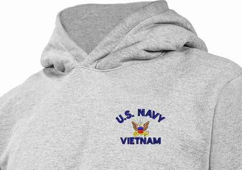 U.S. Navy Vietnam Heavy Weight Fleece Hoodie
