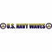 U.S. Navy WAVES Window Strip Decal