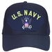 U.S. Navy with Eagle and Anchor Cap