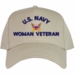 U.S. Navy Woman Veteran Embroidered Cap