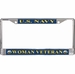 U.S. Navy Woman Veteran License Plate Frame