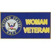 U.S. Navy Woman Veteran Pin