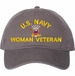 U.S. Navy Woman Veteran Unstructured Dad Cap