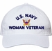 U.S. Navy Woman Veteran Unstructured Dad Cap