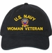 U.S. Navy Woman Veteran Unstructured Dad Cap