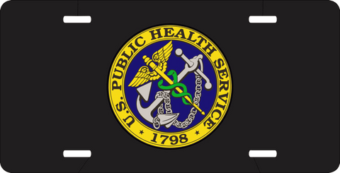 U.S. Public Health Service (USPHS) License Plate
