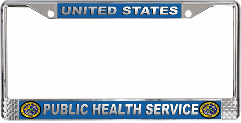 U.S. Public Health Service (USPHS) License Plate Frame