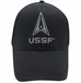 U.S. Space Force Black Mesh Back Cap