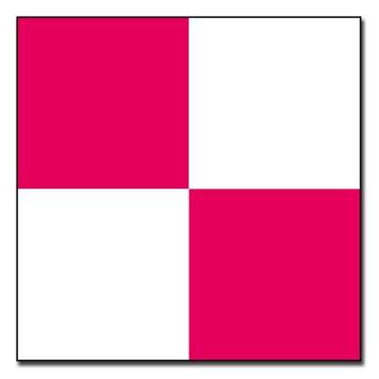 Uniform Signal Flag Sticker Decal