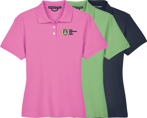 United States Air Force Emblem Proud Granddaughter of an Airman Women's 3-Season Polo