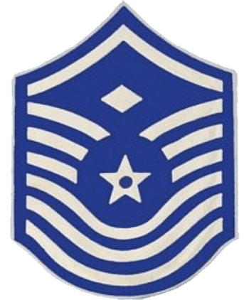 Air Force First Sergeant E-8 1 1/2 inch Pin