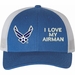 United States Air Force Hap Wings I Love My Airman Women's Cap