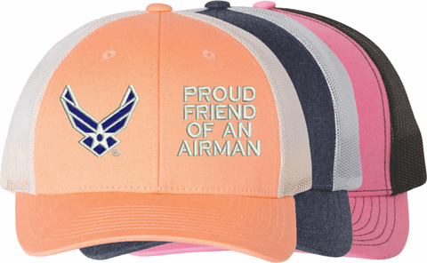 United States Air Force Hap Wings Proud Friend of an Airman Women's Cap