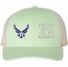 United States Air Force Hap Wings Proud Mom of an Airman Women's Cap
