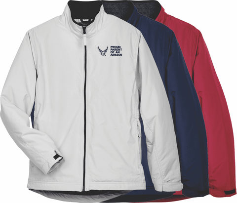 United States Air Force Hap Wings Proud Parent of an Airman Women's Devon & Jones Jacket