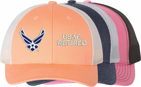 United States Air Force Hap Wings USAF Retired Women's Cap