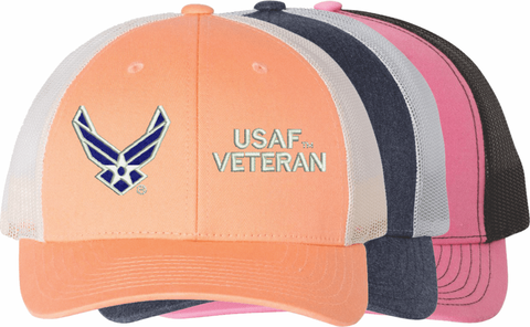 United States Air Force Hap Wings USAF Veteran Women's Cap