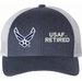 United States Air Force Hap Wings USAF Retired Women's Cap