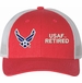 United States Air Force Hap Wings USAF Retired Women's Cap