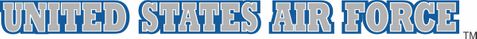UNITED STATES AIR FORCE MILITARY WINDOW STRIP